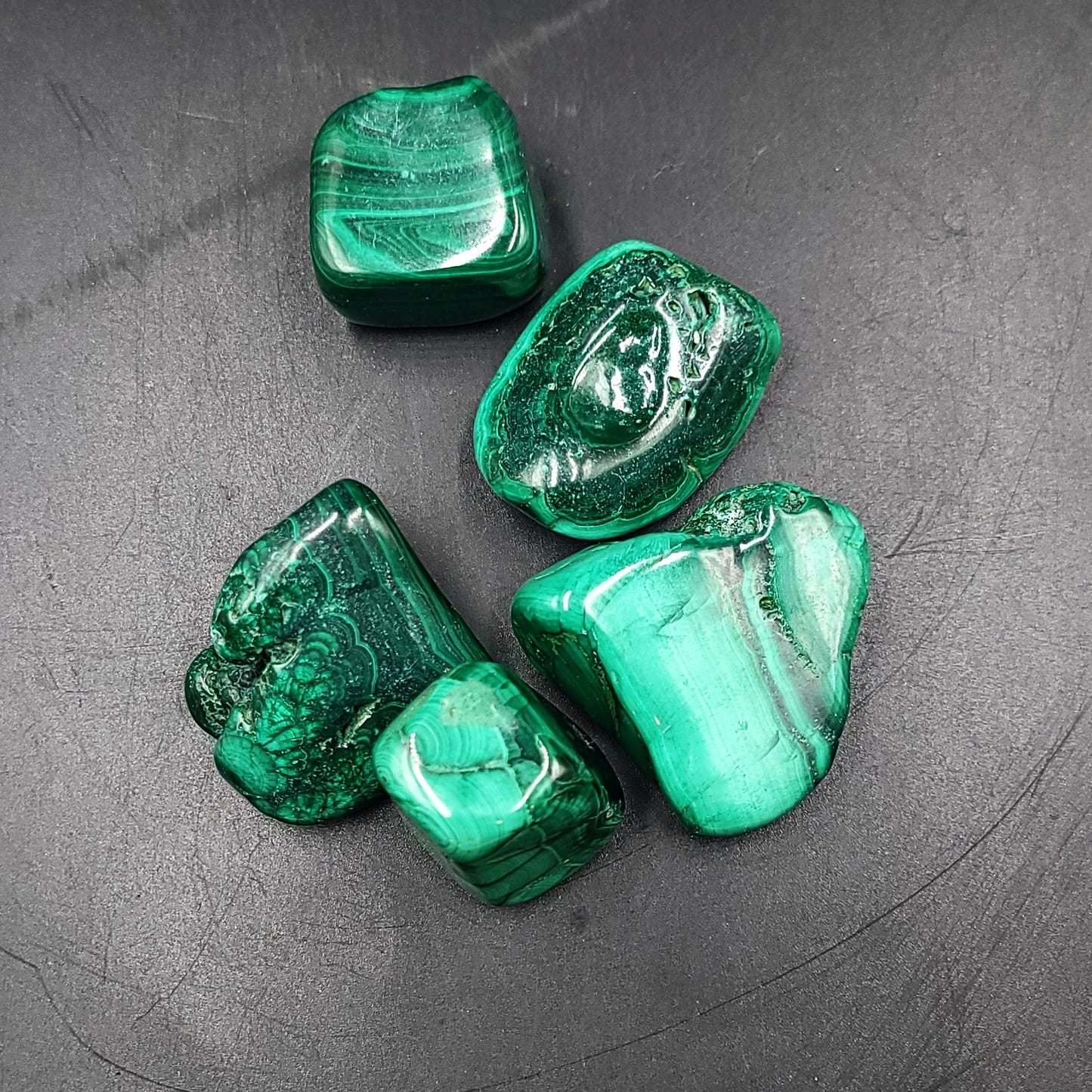 Malachite Tumbled Stone"Large"