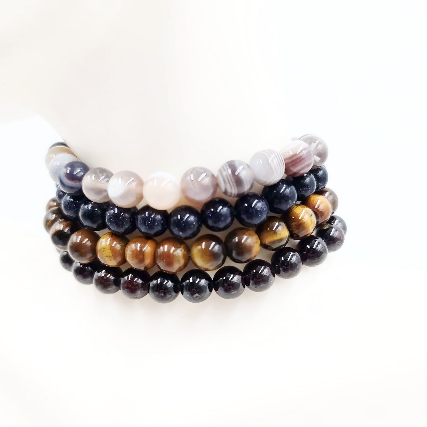 Do It, To It - Vitality Bracelet Set 8mm Bead Bracelets