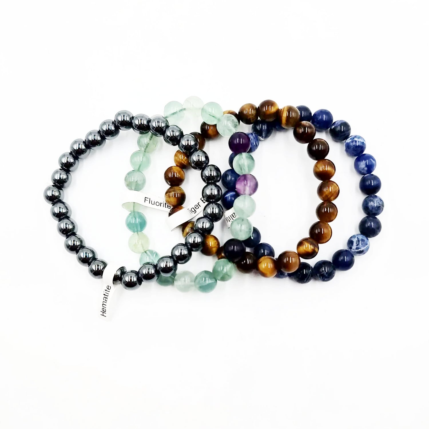 Worry About Yourself! - Focus Bracelet Set 8mm Bead Bracelet - Elevated Metaphysical