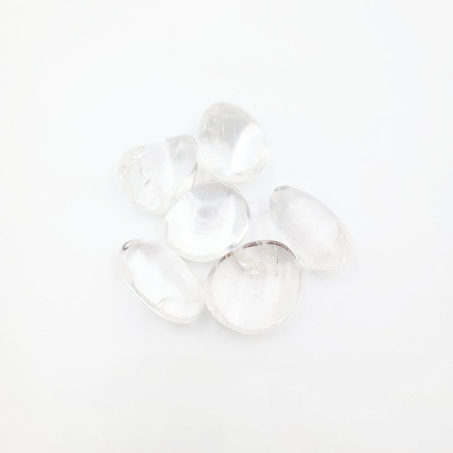 Clear Quartz Tumbled Stone HQ "Large" - Elevated Metaphysical