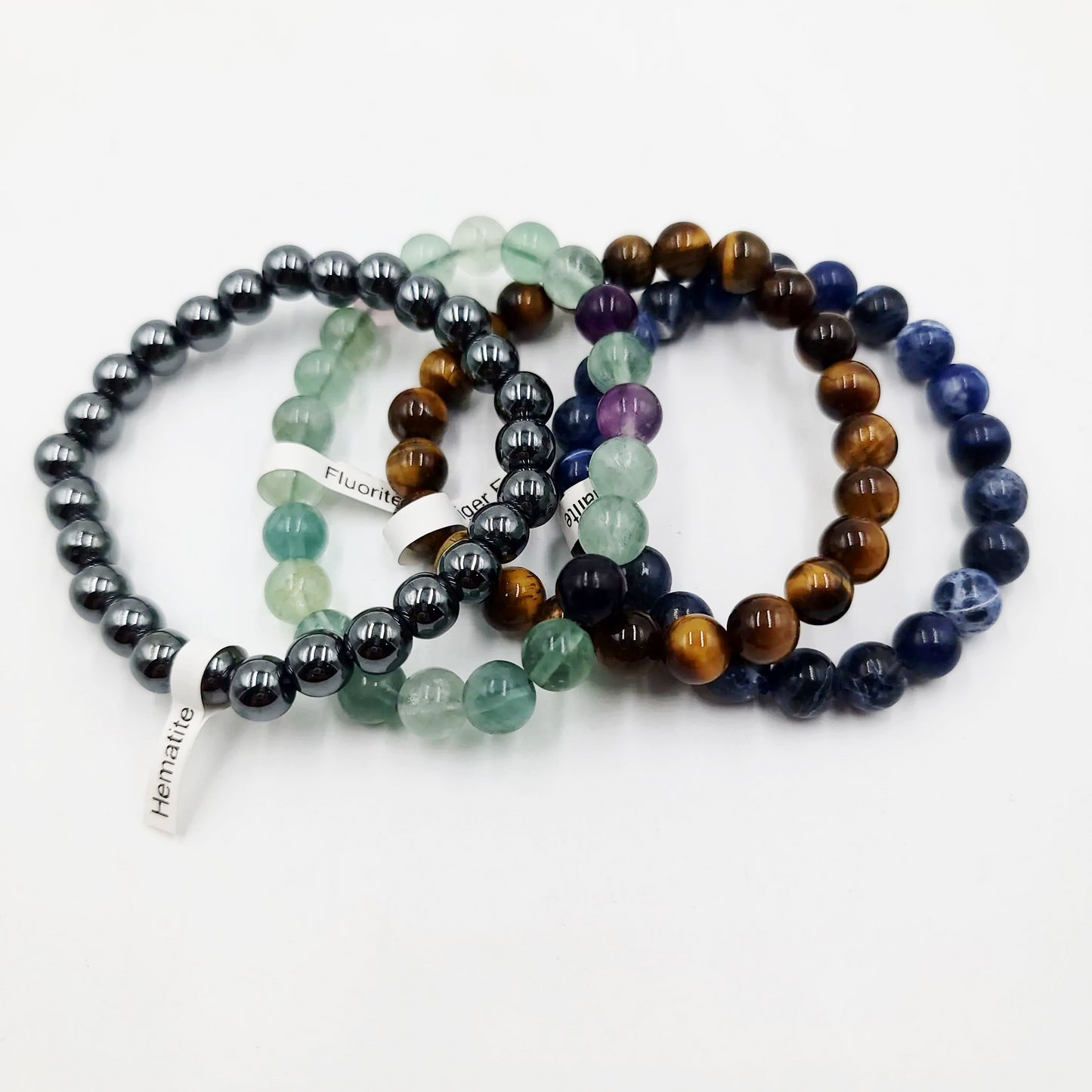 Worry About Yourself! - Focus Bracelet Set 8mm Bead Bracelet - Elevated Metaphysical