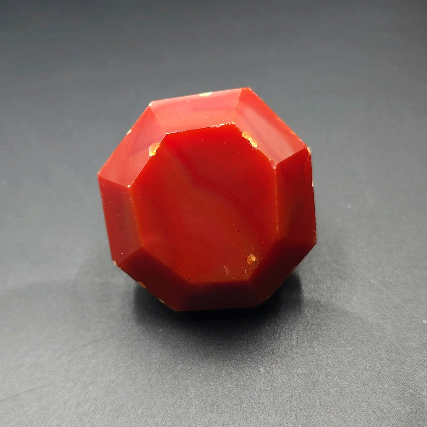 Carnelian Diamond Figurine 2" 50mm - Elevated Metaphysical