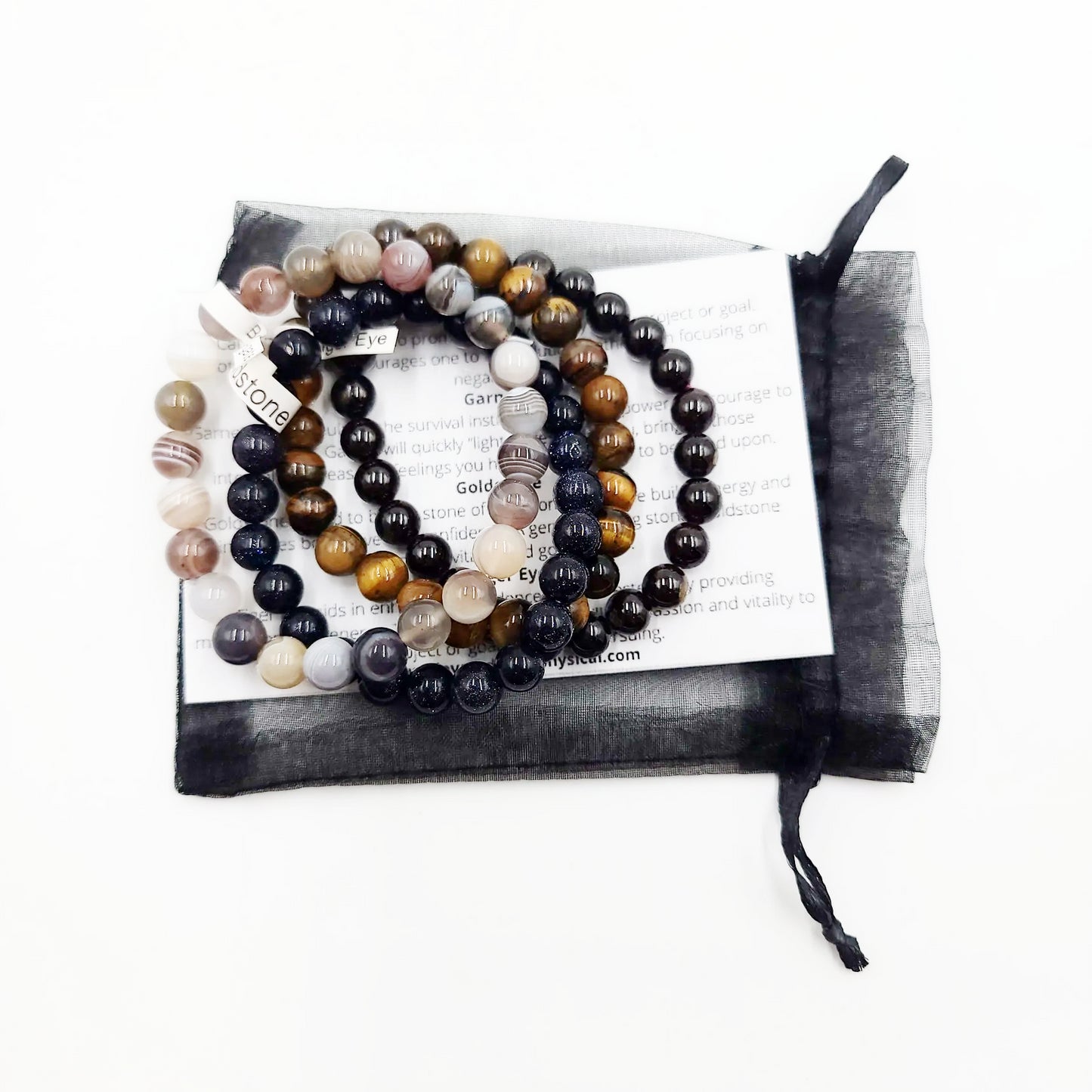 Do It, To It - Vitality Bracelet Set 8mm Bead Bracelets