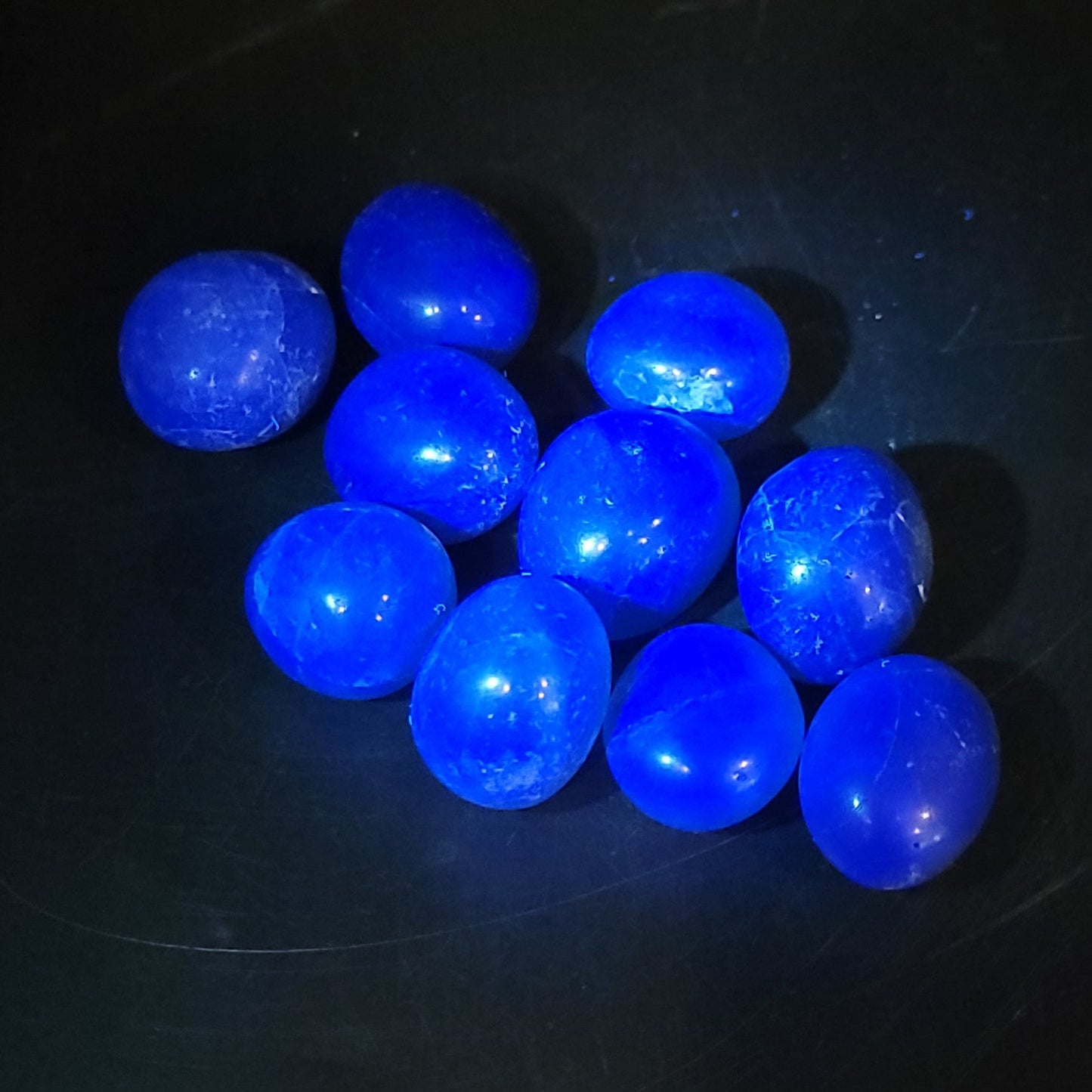 Blue Fluorite Tumbled Stone - Elevated Metaphysical