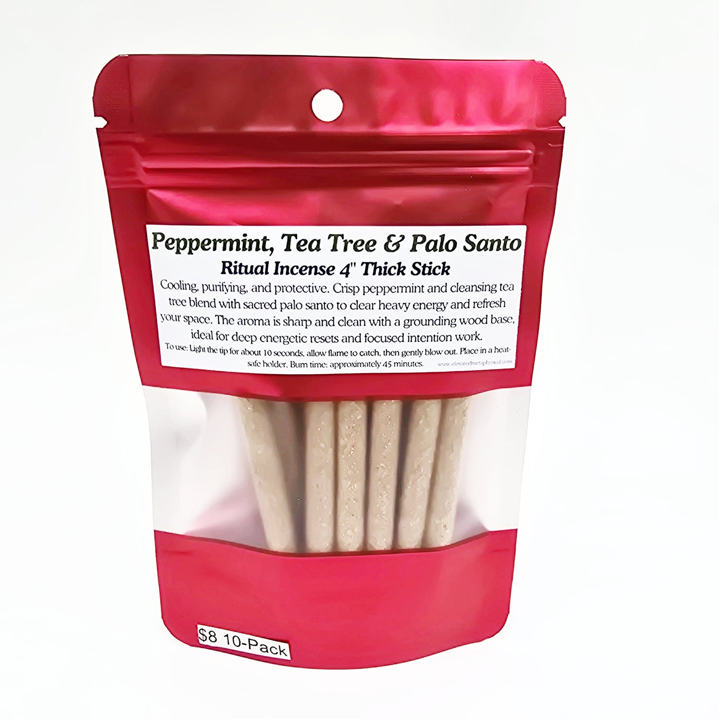 Palo Santo Thick Sticks 4" Hand Rolled Incense Sticks Mixed Scents