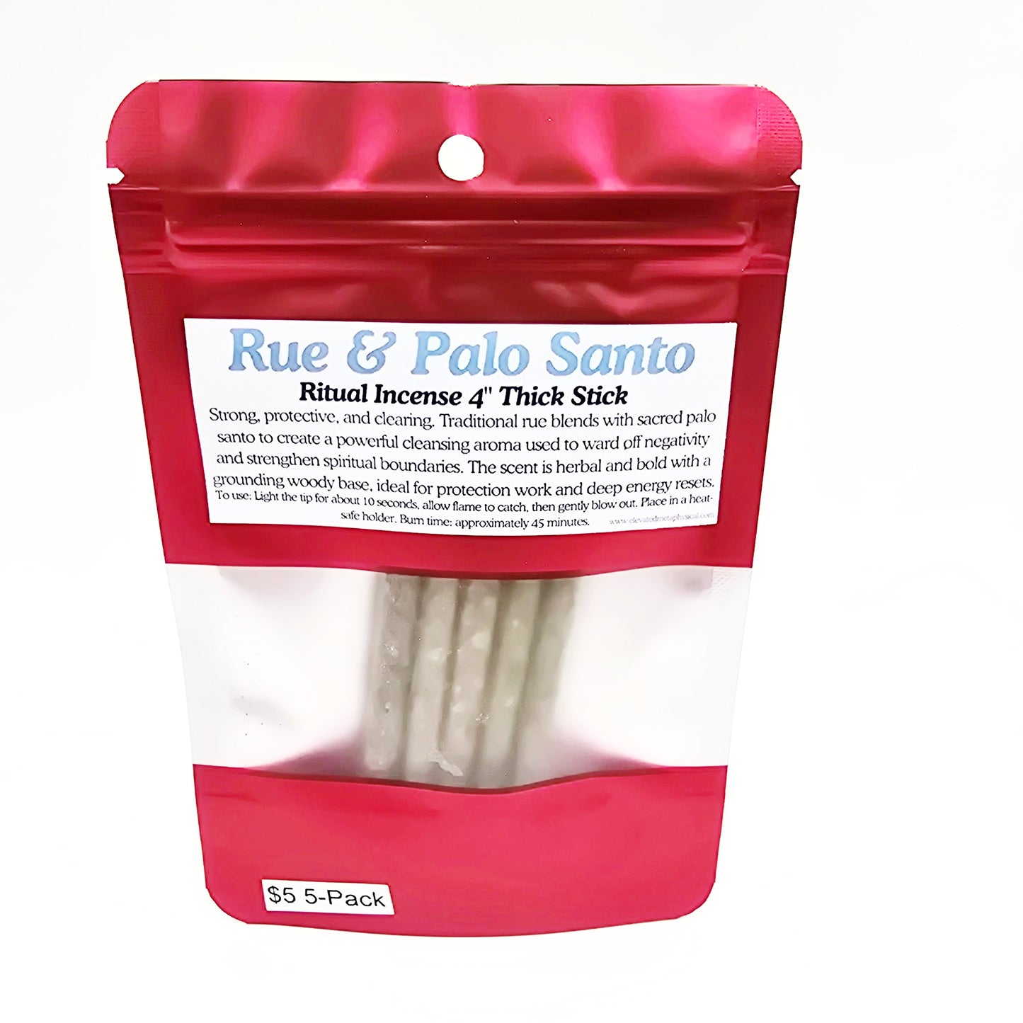 Palo Santo Thick Sticks 4" Hand Rolled Incense Sticks Mixed Scents