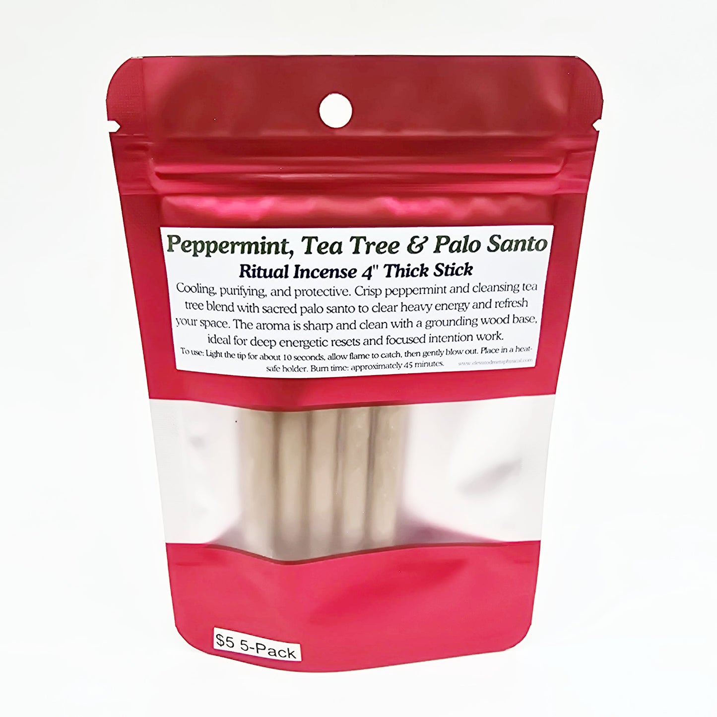 Palo Santo Thick Sticks 4" Hand Rolled Incense Sticks Mixed Scents