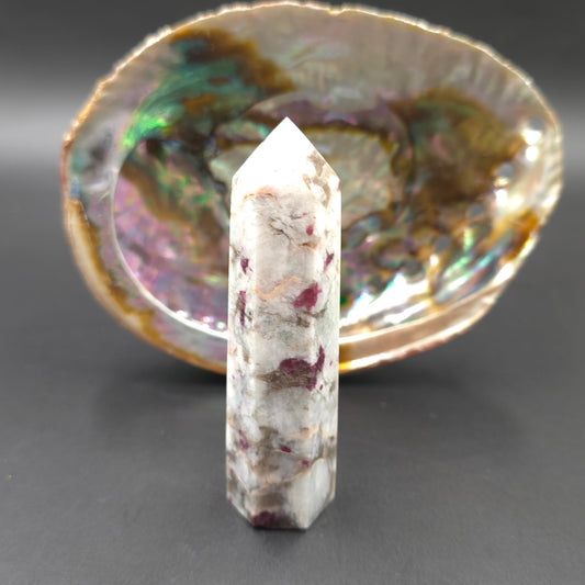 Pink Tourmaline Tower Pink Tourmaline Point 3 1/4" 85mm