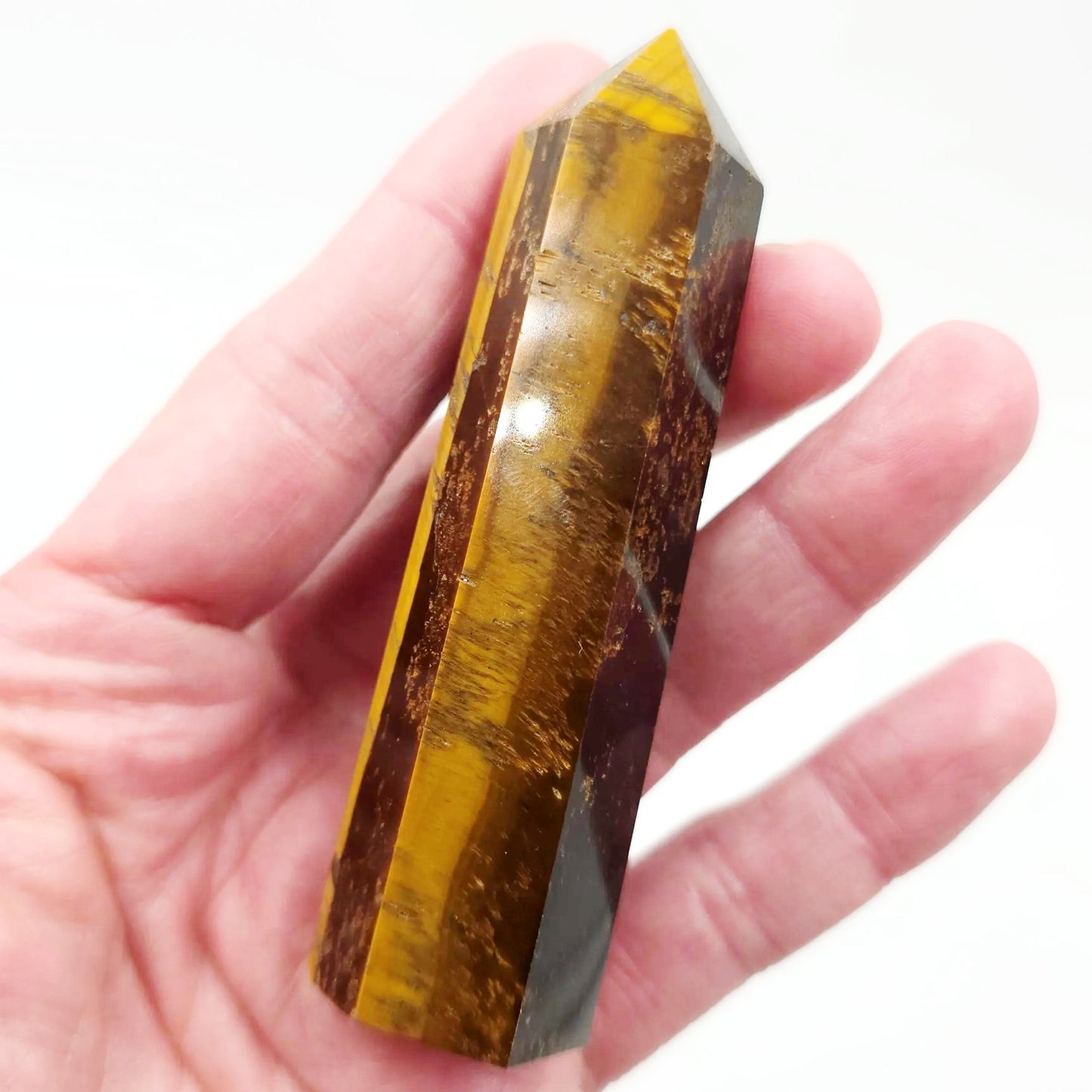 Tiger Eye Tower Tiger Eye Point 3 1/4" 85mm