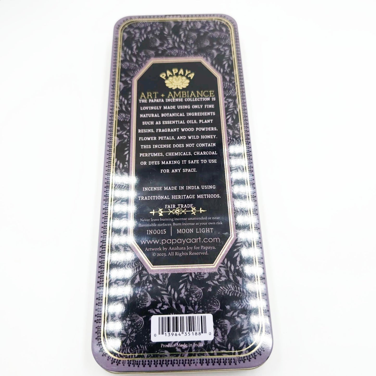 Moon Light 40 Premium Incense Sticks & Burner Set