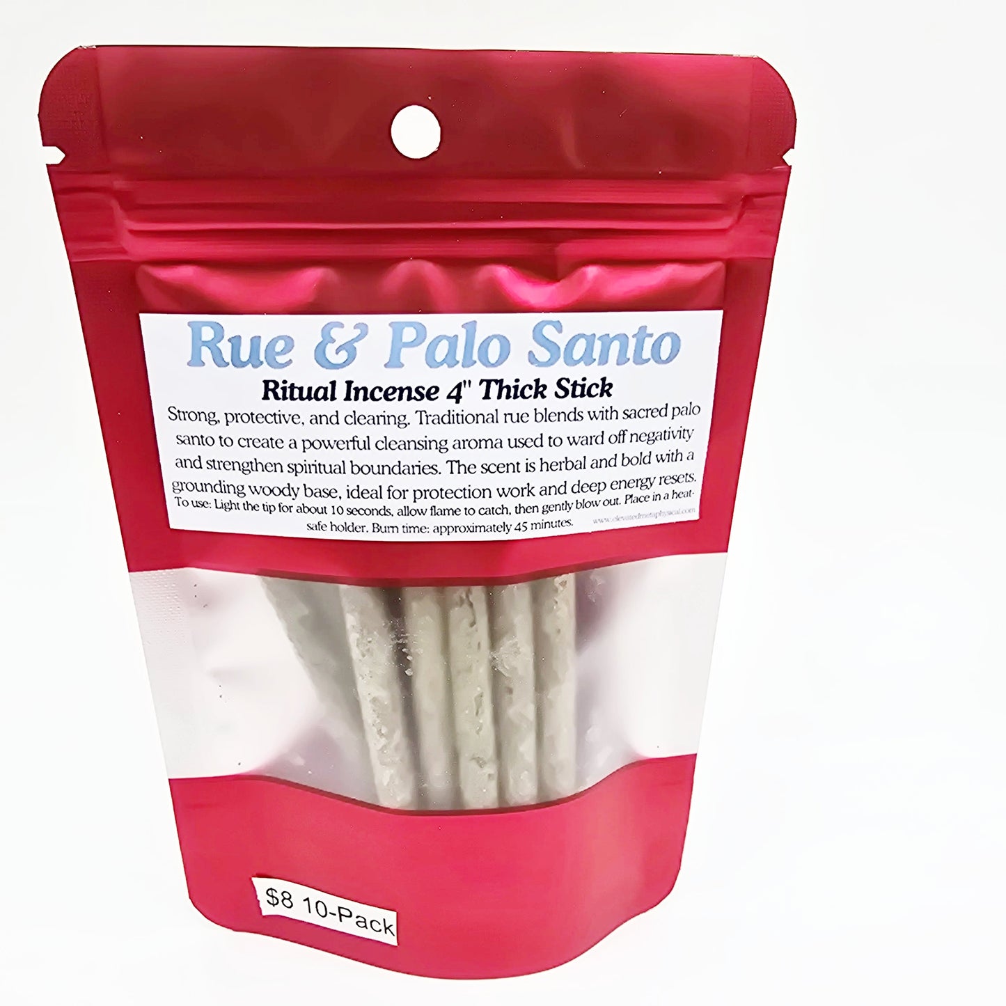Palo Santo Thick Sticks 4" Hand Rolled Incense Sticks Mixed Scents