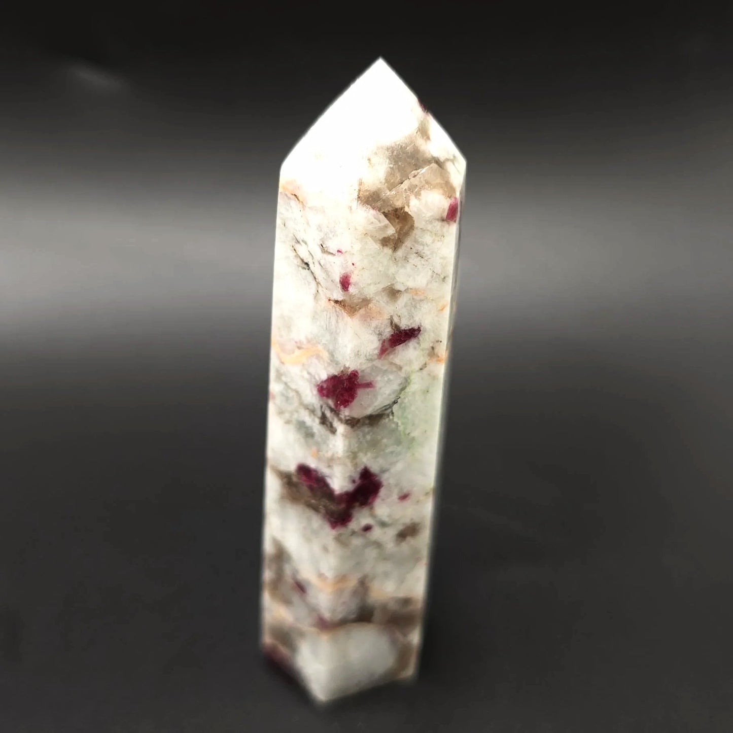 Pink Tourmaline Tower Pink Tourmaline Point 3 1/4" 85mm