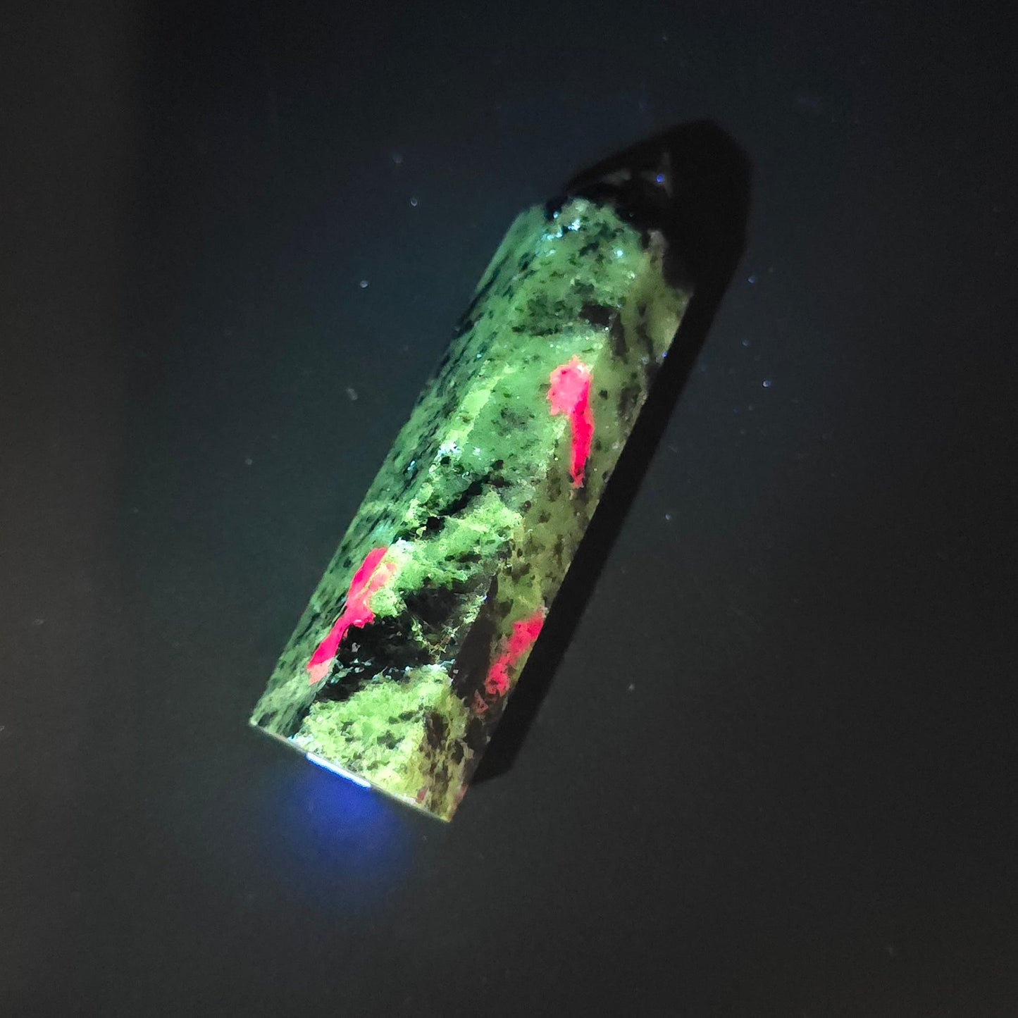 Ruby Zoisite Tower Ruby Zoisite Point 3 1/4" 85mm - Elevated Metaphysical