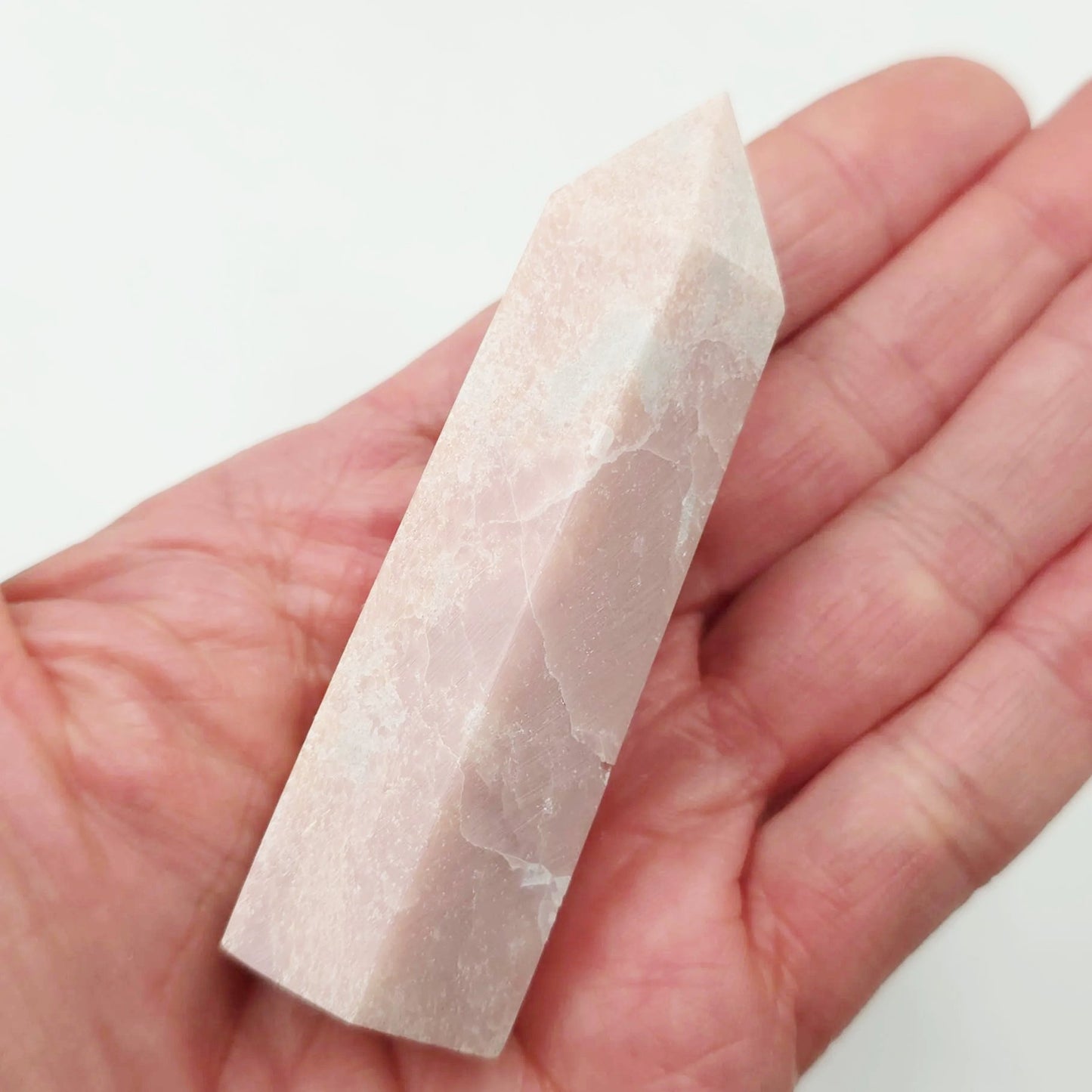 Pink Opal Tower Pink Opal Point 3 1/4" 85mm