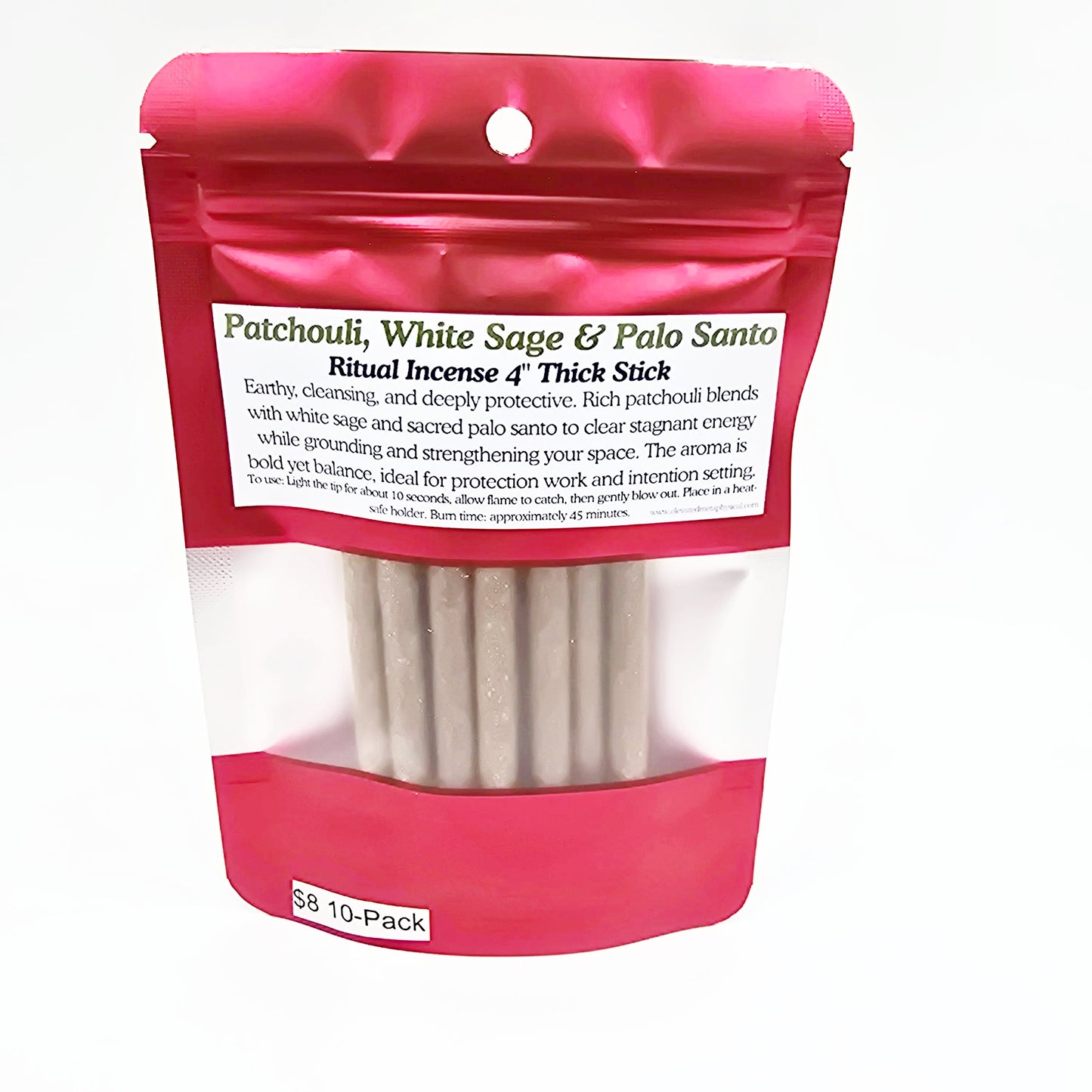 Palo Santo Thick Sticks 4" Hand Rolled Incense Sticks Mixed Scents
