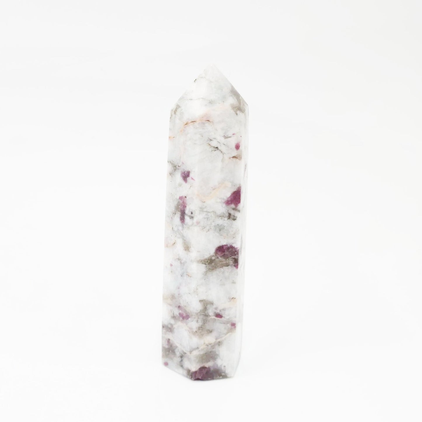Pink Tourmaline Tower Pink Tourmaline Point 3 1/4" 85mm