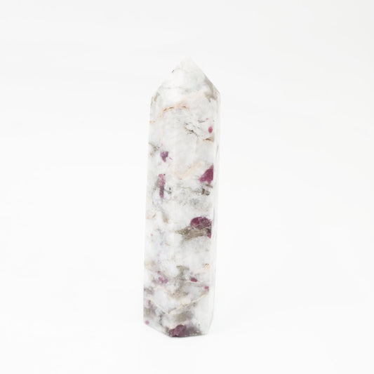 Pink Tourmaline Tower Pink Tourmaline Point 3 1/4" 85mm