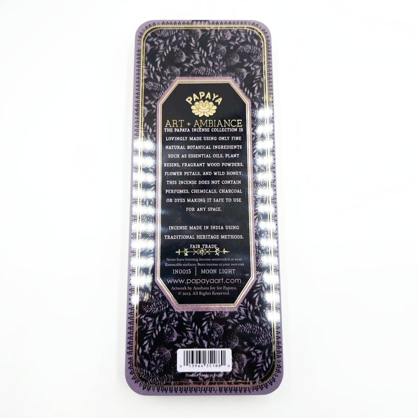 Moon Light 40 Premium Incense Sticks & Burner Set