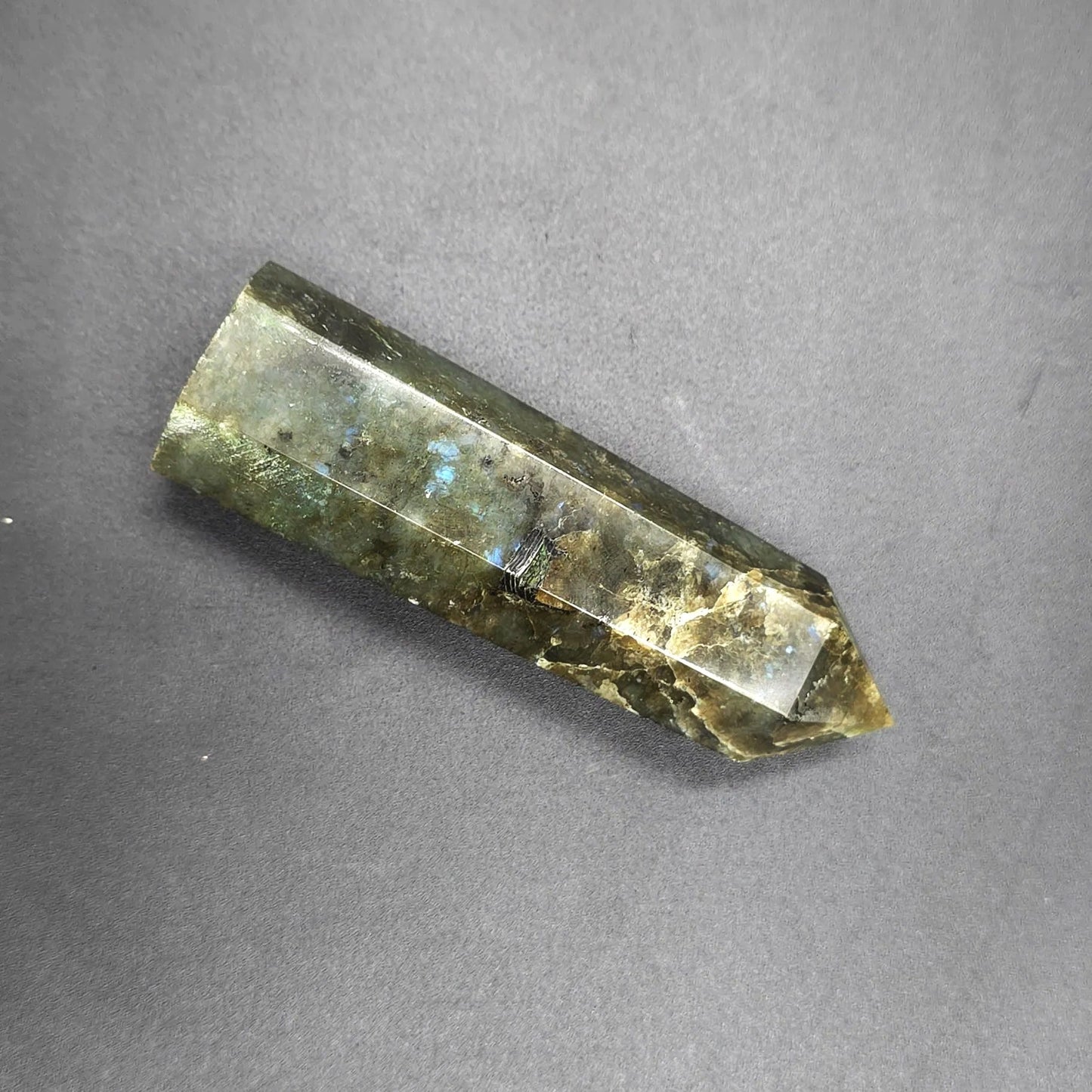 Labradorite Tower Labradorite Point 3 1/4" 85mm - Elevated Metaphysical