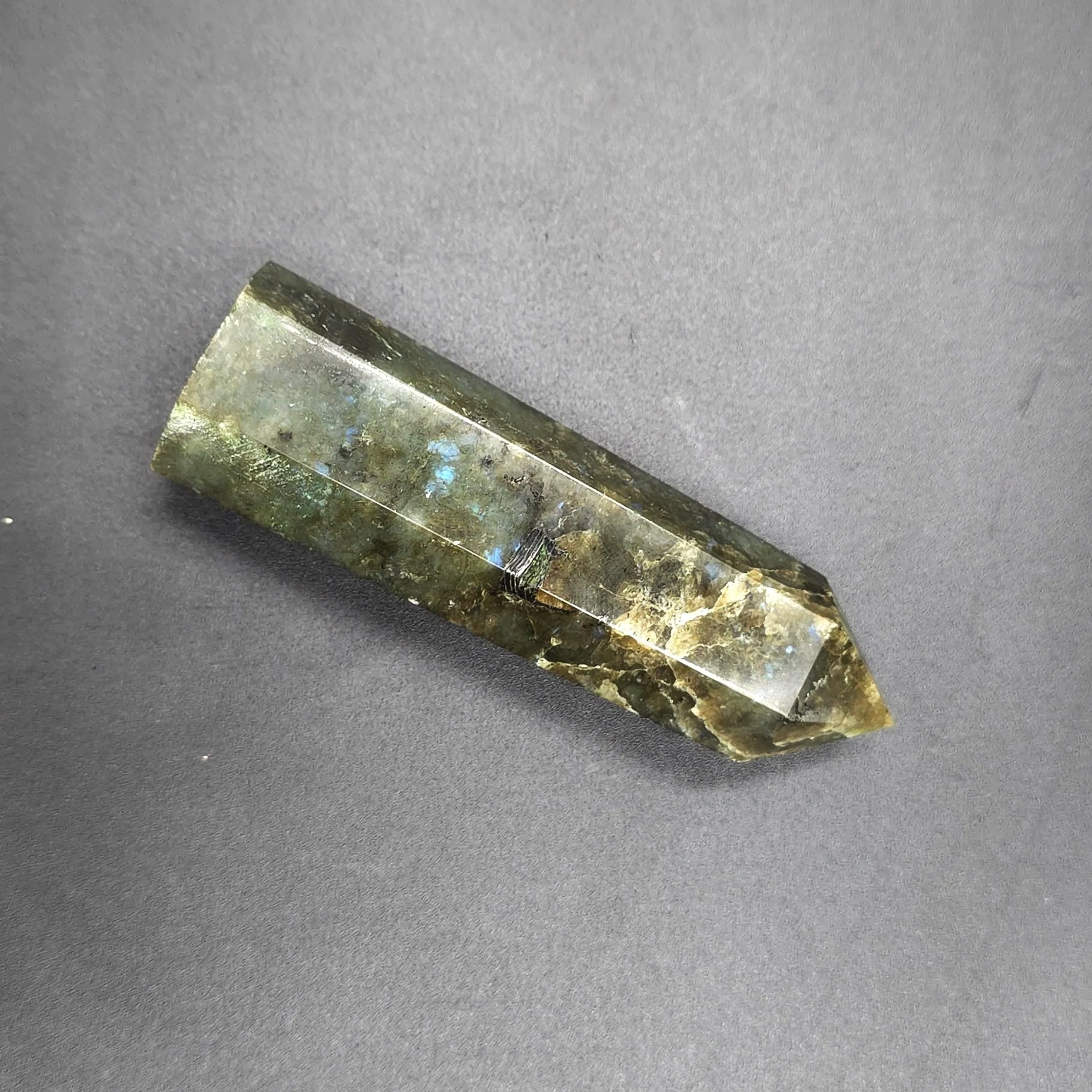 Labradorite Tower Labradorite Point 3 1/4" 85mm - Elevated Metaphysical