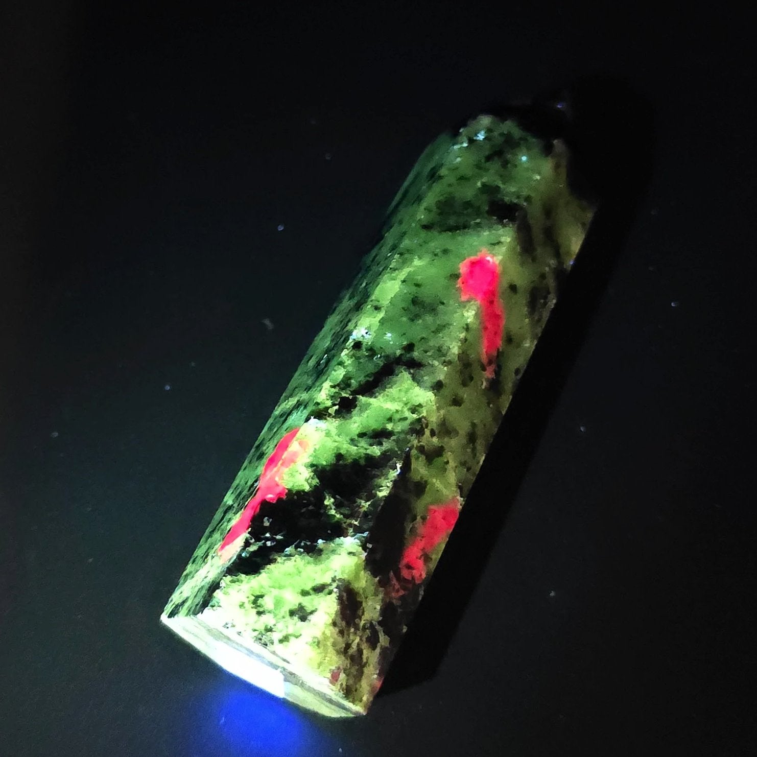 Ruby Zoisite Tower Ruby Zoisite Point 3 1/4" 85mm - Elevated Metaphysical