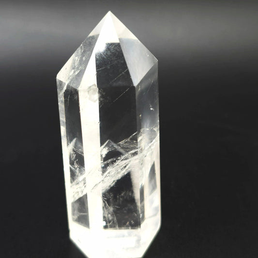Phantom Quartz Tower Clear Quartz Point 3 1/4" 85mm