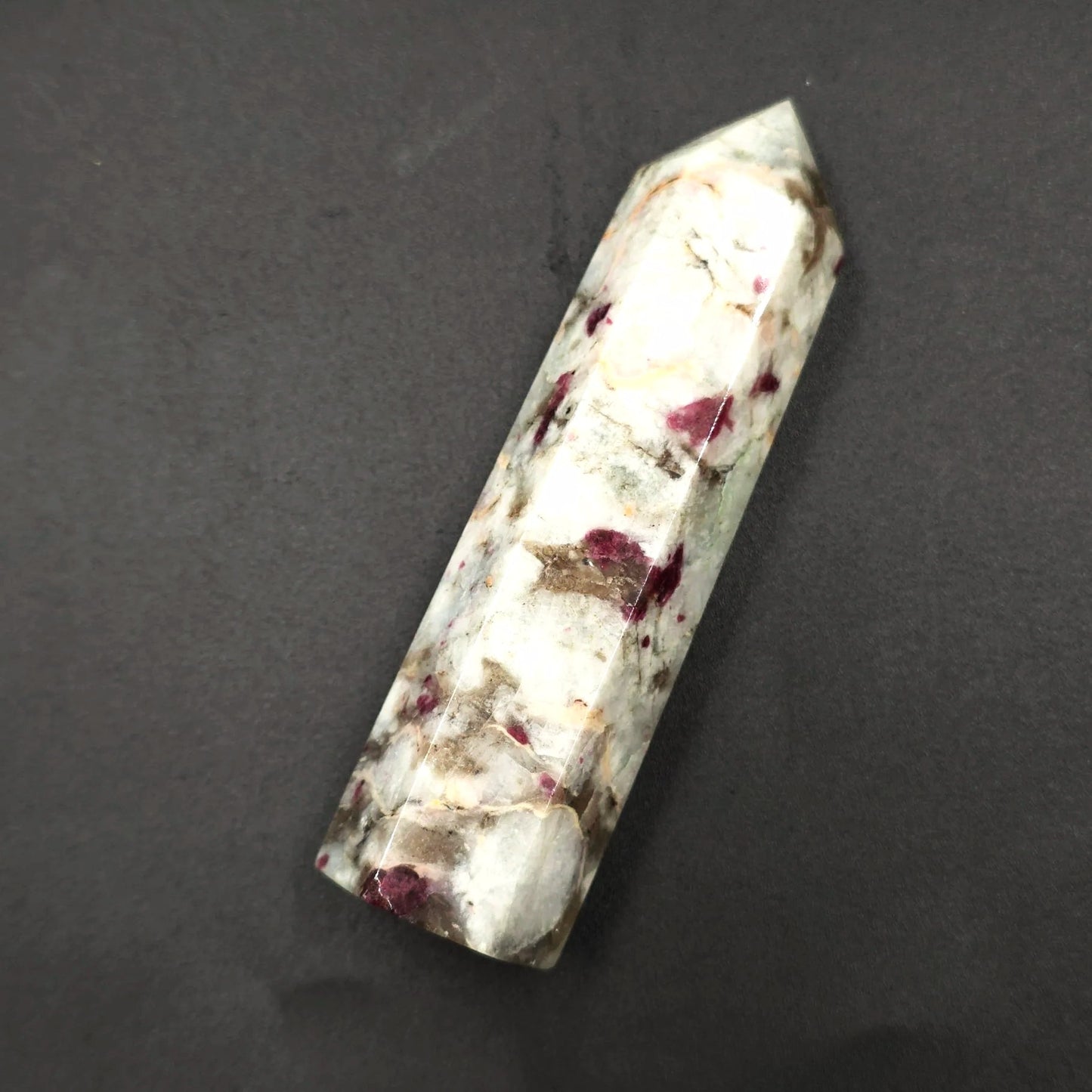 Pink Tourmaline Tower Pink Tourmaline Point 3 1/4" 85mm