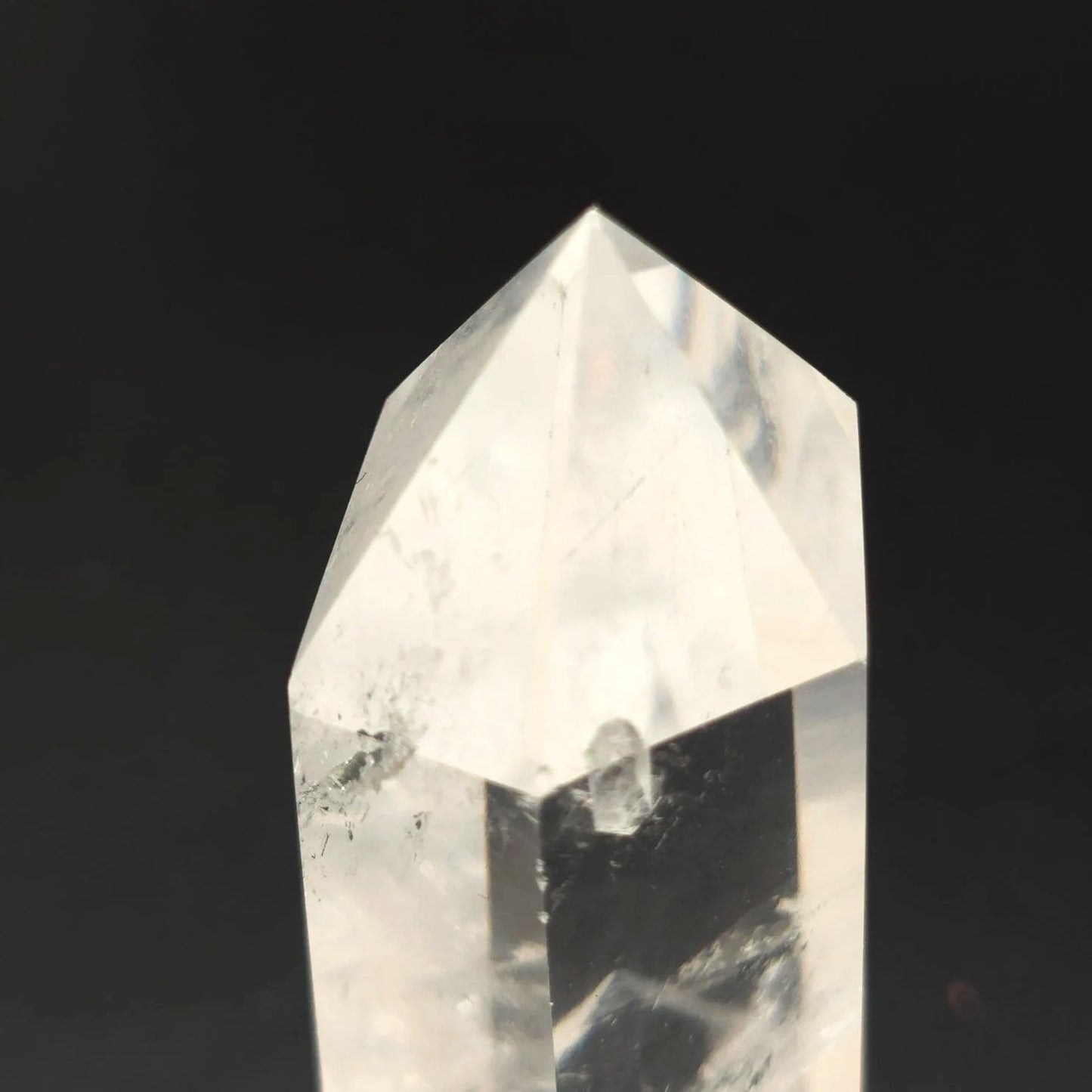 Phantom Quartz Tower Clear Quartz Point 3 1/4" 85mm