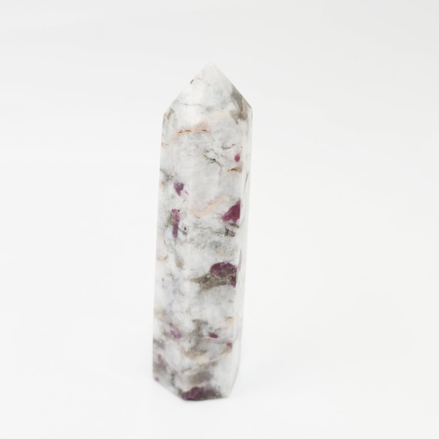 Pink Tourmaline Tower Pink Tourmaline Point 3 1/4" 85mm