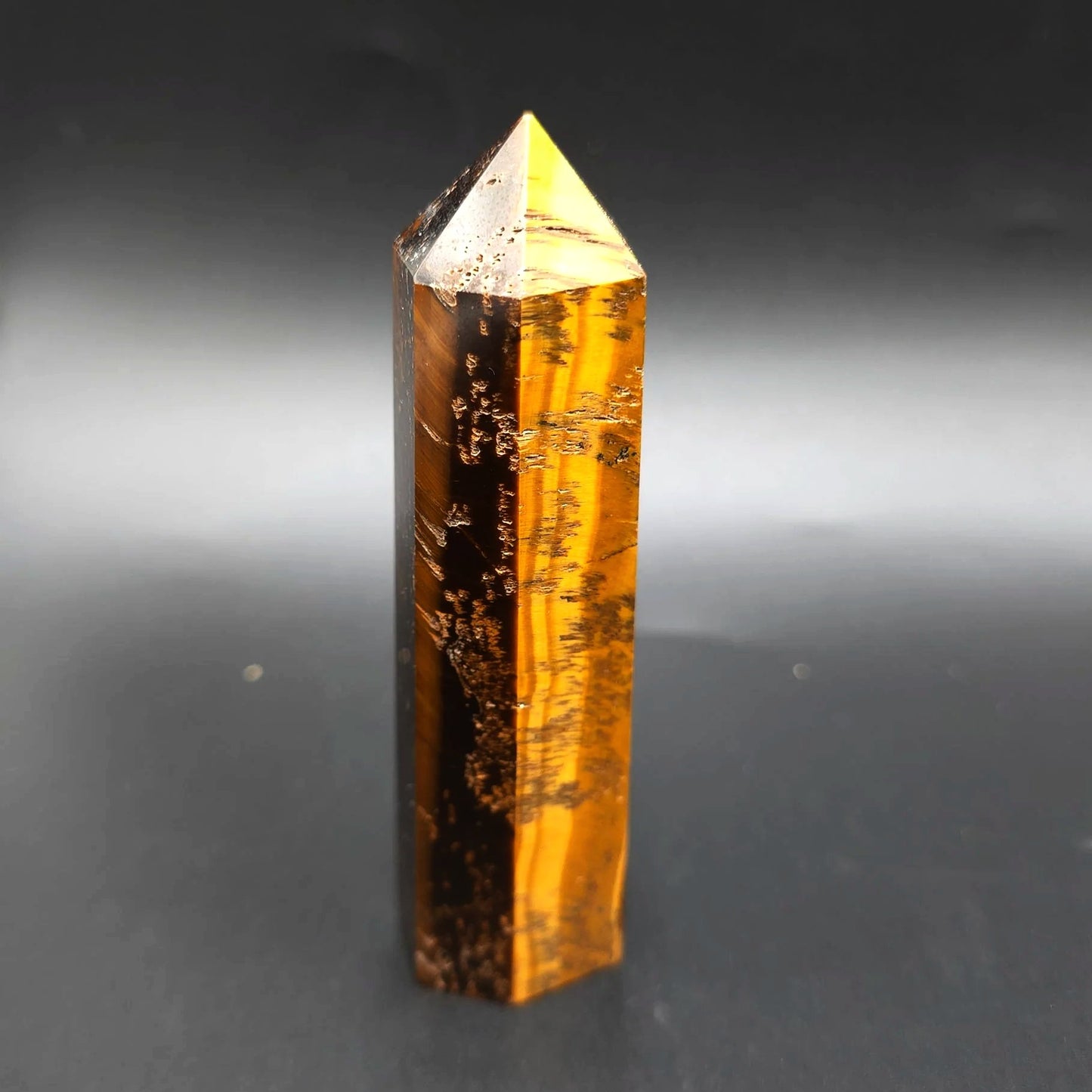Tiger Eye Tower Tiger Eye Point 3 1/4" 85mm