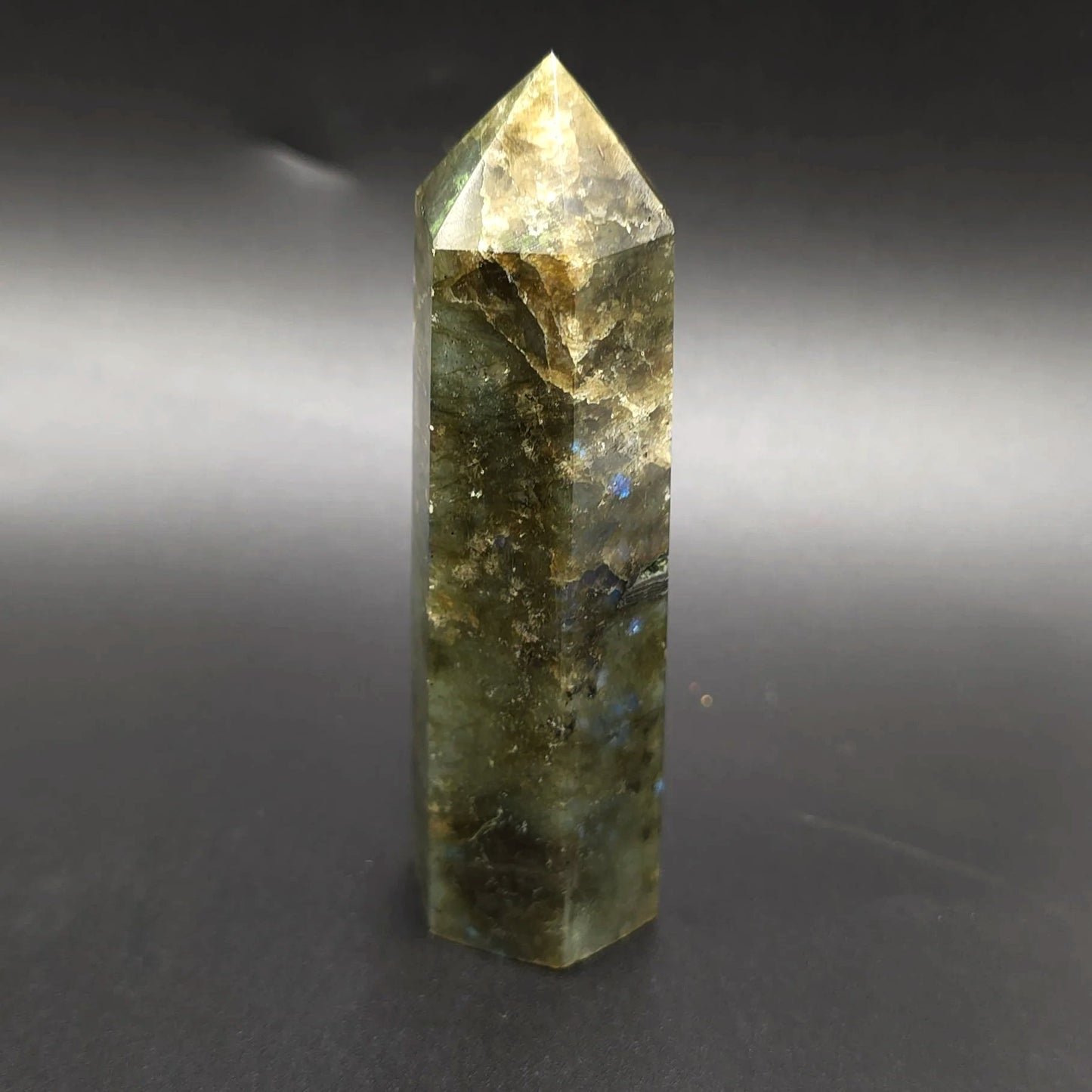 Labradorite Tower Labradorite Point 3 1/4" 85mm - Elevated Metaphysical
