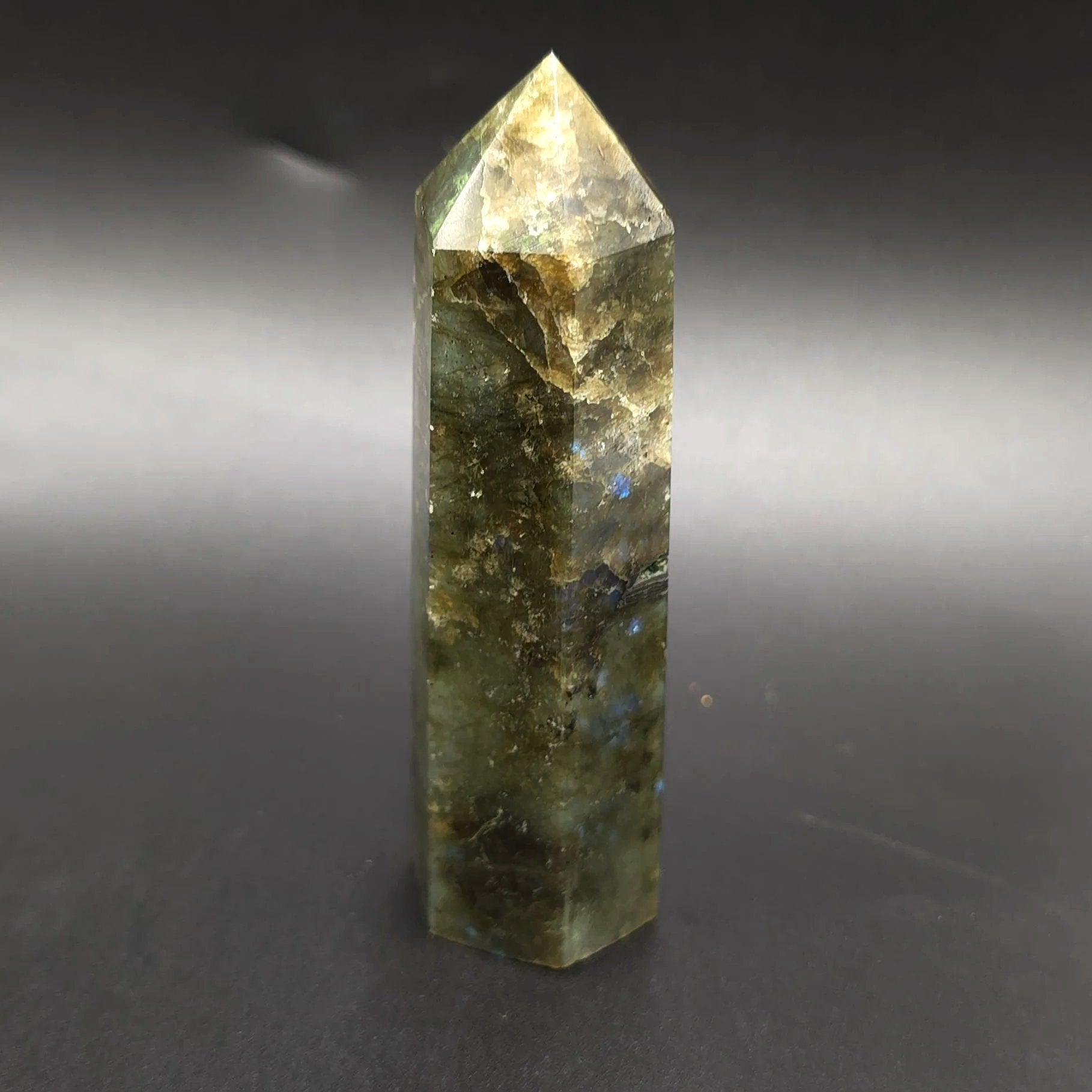 Labradorite Tower Labradorite Point 3 1/4" 85mm - Elevated Metaphysical