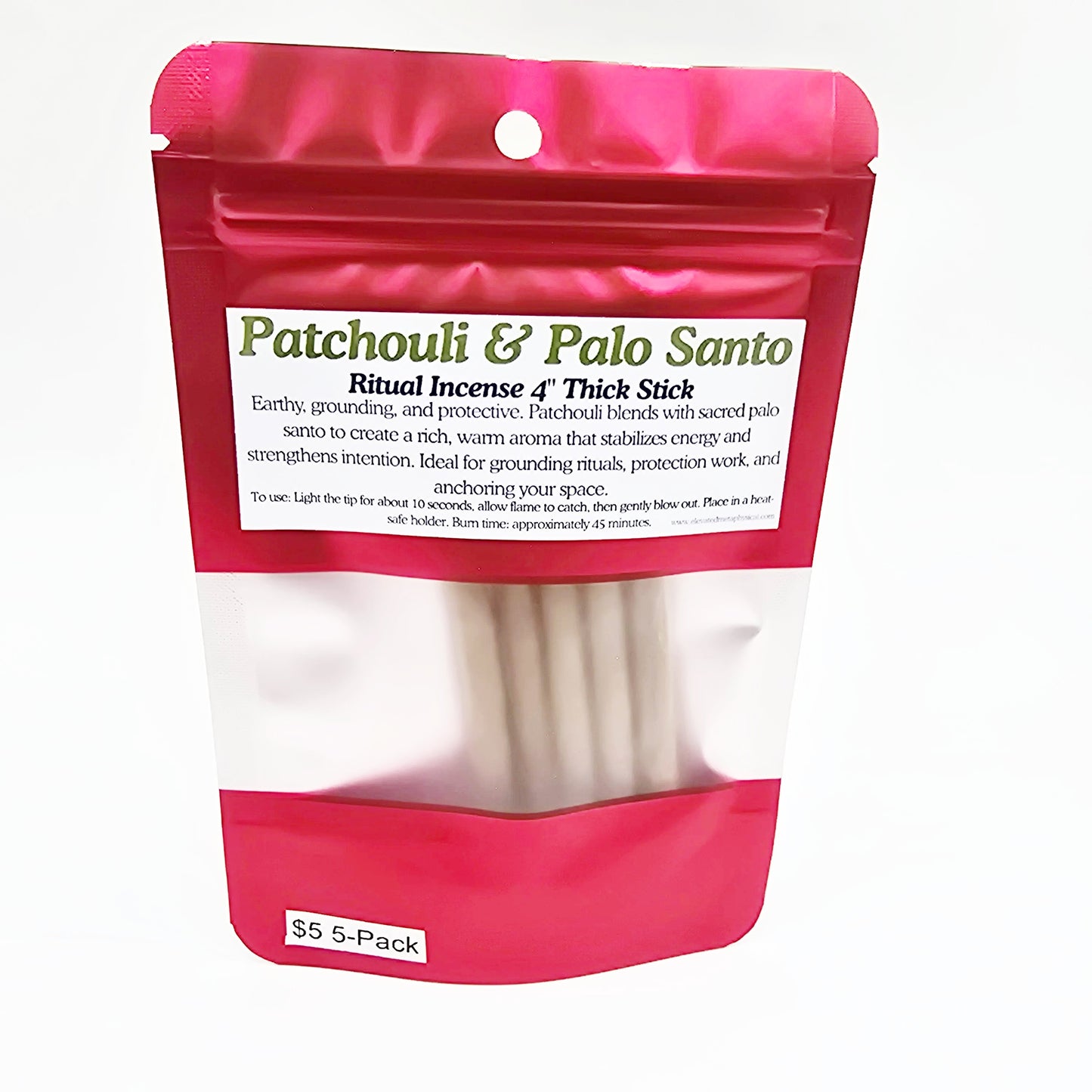 Palo Santo Thick Sticks 4" Hand Rolled Incense Sticks Mixed Scents