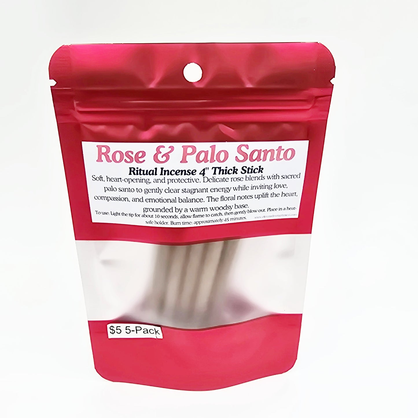 Palo Santo Thick Sticks 4" Hand Rolled Incense Sticks Mixed Scents