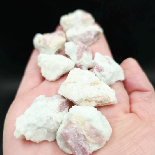 Pink Tourmaline Rough Stone