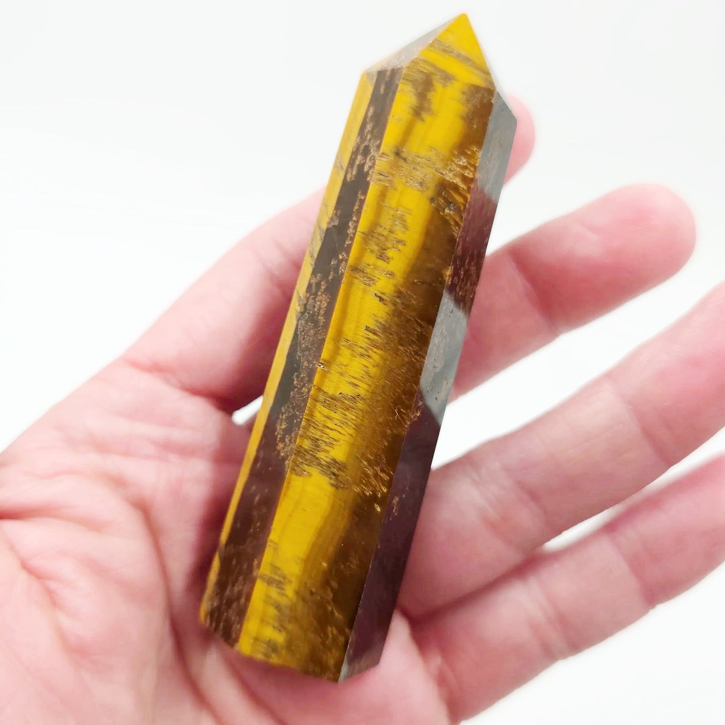 Tiger Eye Tower Tiger Eye Point 3 1/4" 85mm