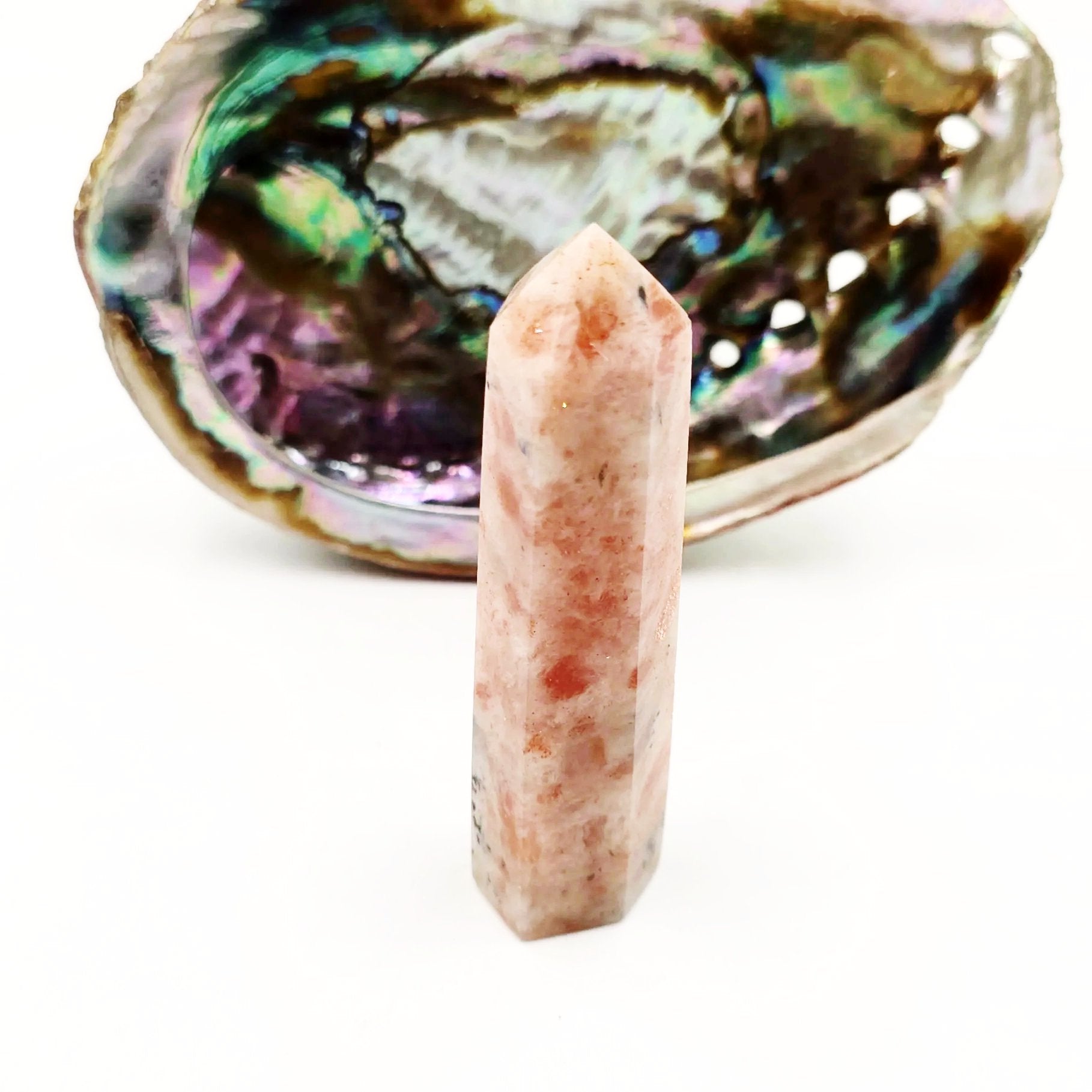 Sunstone Tower Sunstone Point 3 1/4" 85mm - Elevated Metaphysical