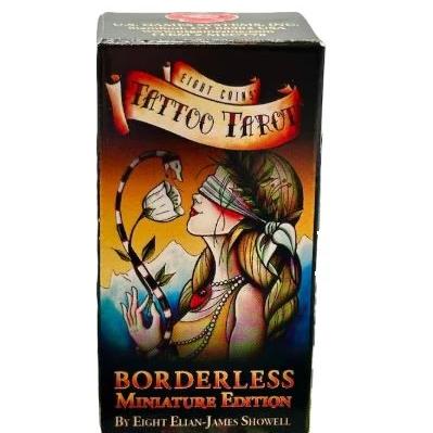 Eight Coins' Tattoo Tarot Borderless Miniature Edition