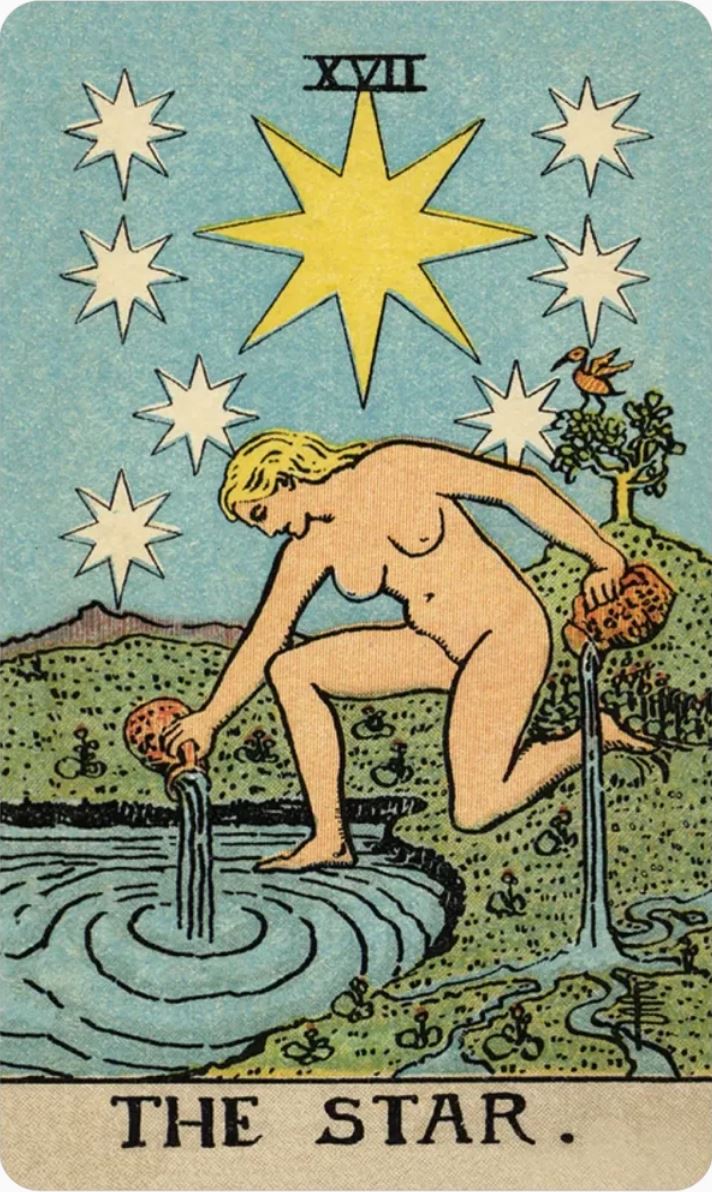 Smith-Waite Tarot Deck Borderless Miniature Edition