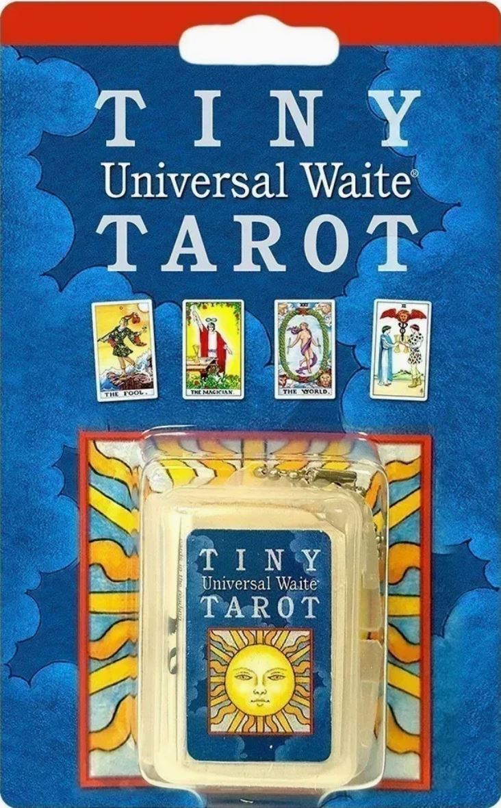 Tiny Tarot Key Chain Universal Waite