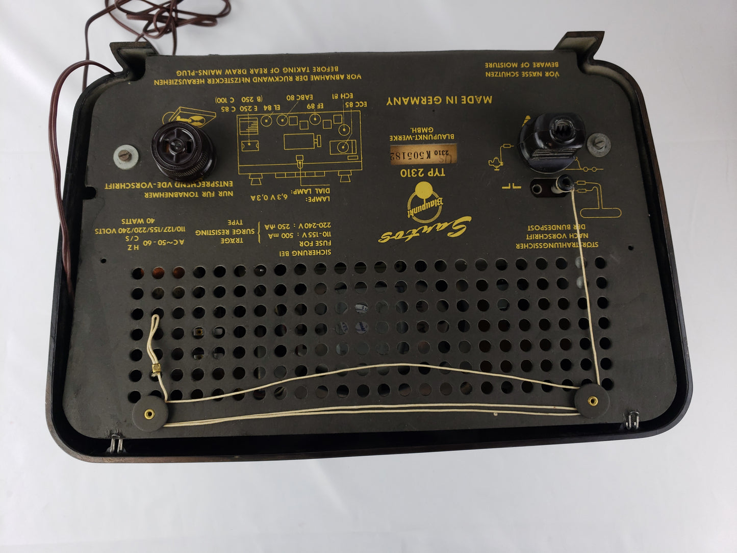 BLAUPUNKT Vintage Santos 2310 Short Wave AM-FM - Elevated Metaphysical