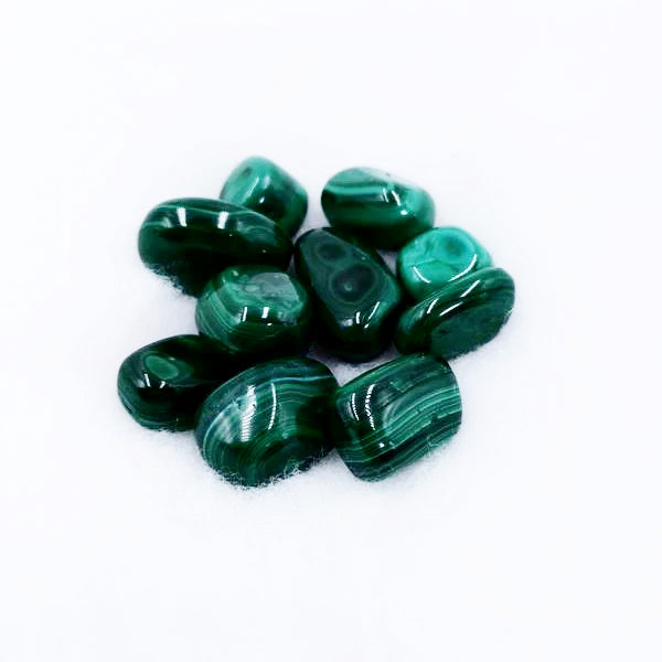 Malachite Tumbled Stone - Elevated Metaphysical