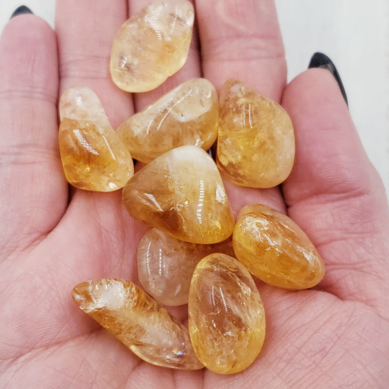 Citrine Tumbled Stone