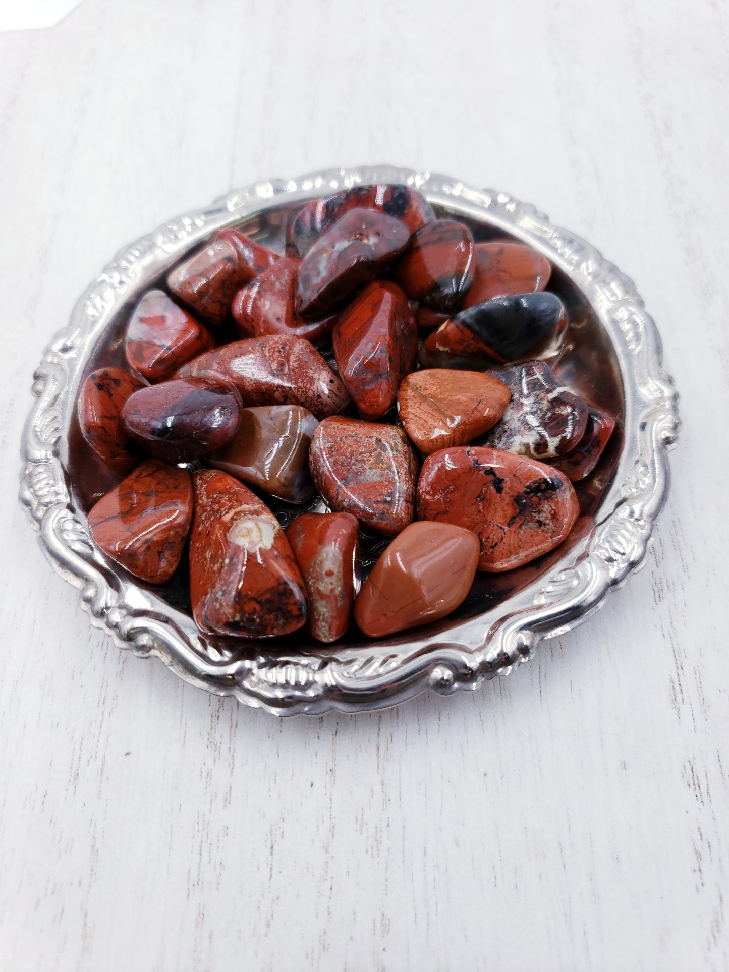 Brecciated Jasper Tumbled Stone