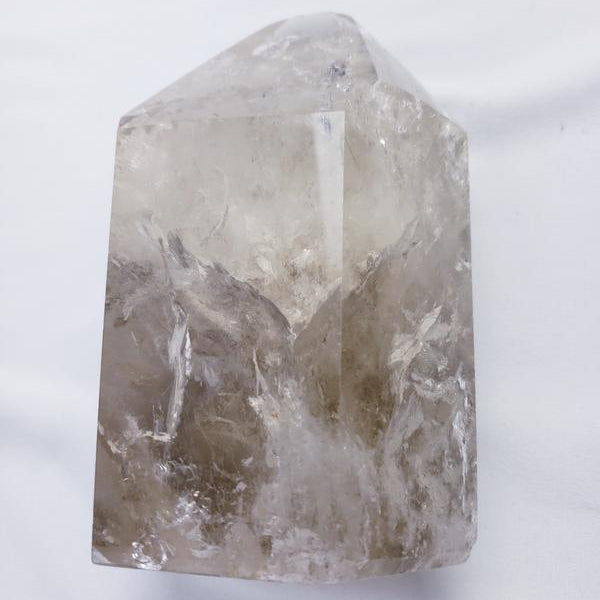 Large Smoky Quartz Polished Crystal Point