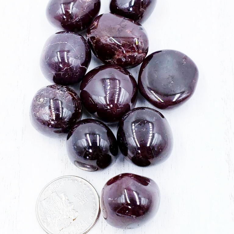 Garnet Tumbled Stone