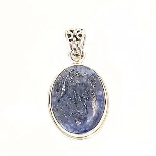 Lapis Lazuli Sterling Silver Pendant Filigree