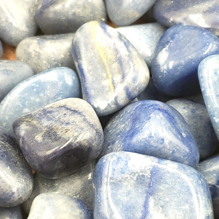 Blue Quartz Tumbled Stone