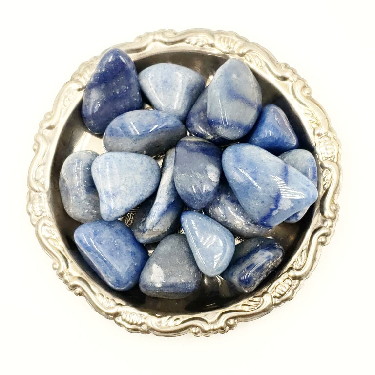 Blue Quartz Tumbled Stone