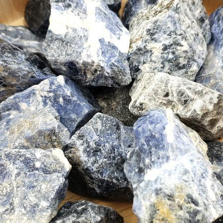 Sodalite Rough Stone - Elevated Metaphysical